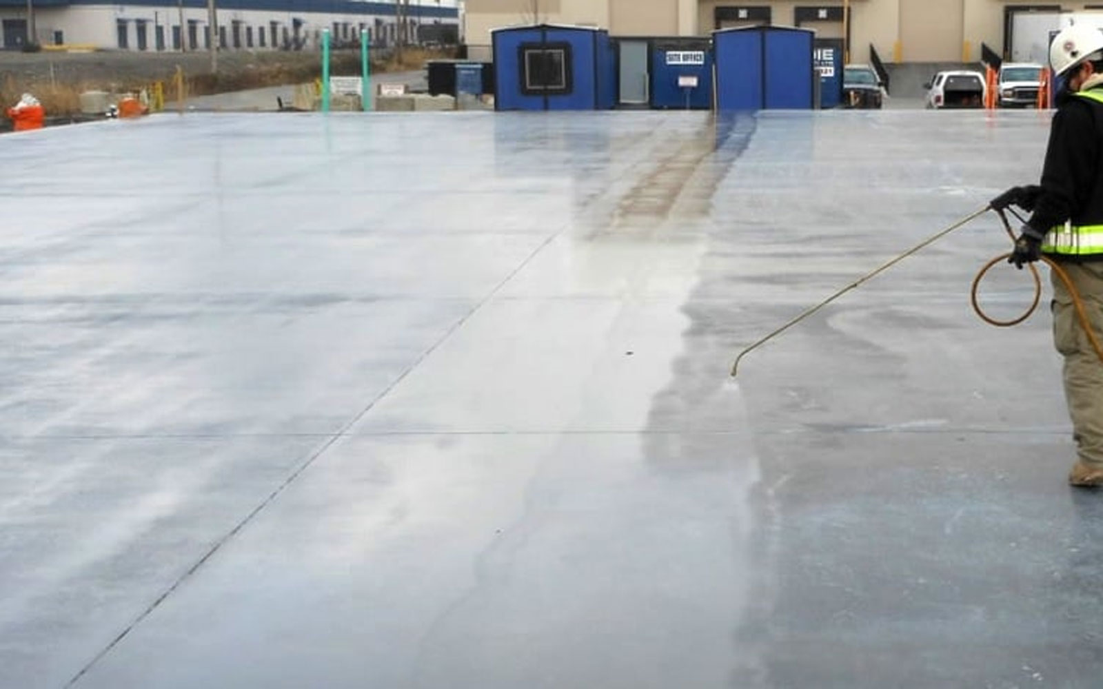 مزایای انجام کیورینگ بتن