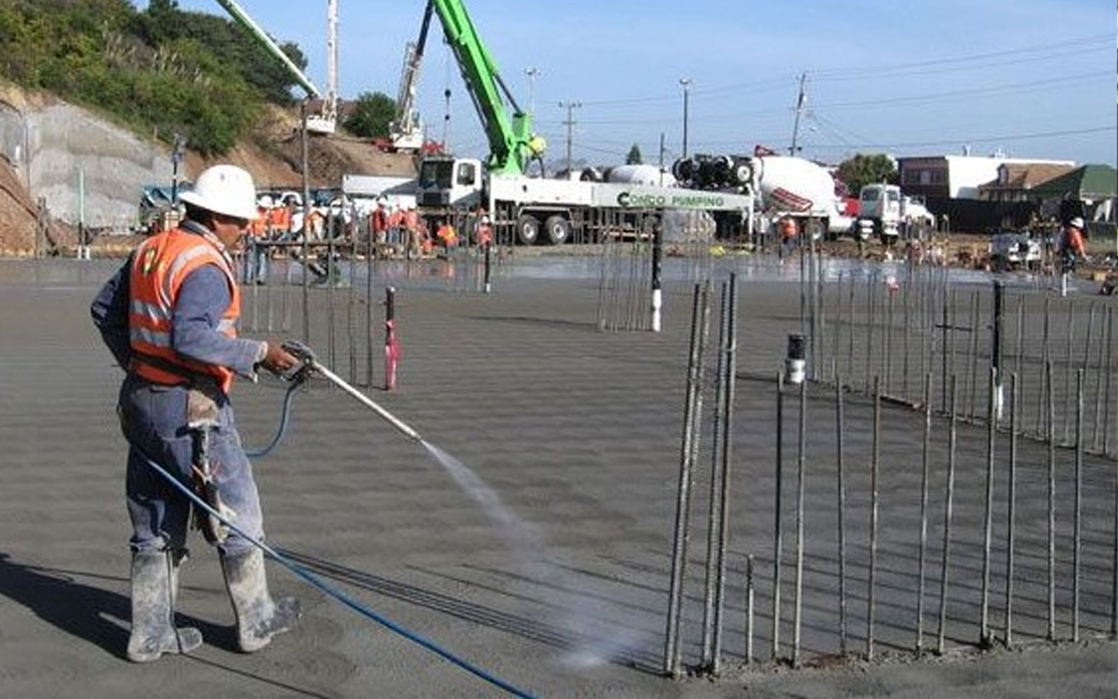 اهمیت کیورینگ بتن